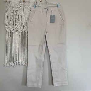 Everlane - Slim Leg Crop pants NWT
